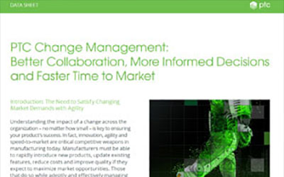 PTC Change Management Data Sheet